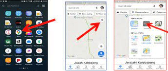 cara mendapatkan titik koordinat alamat rumah di Google Map