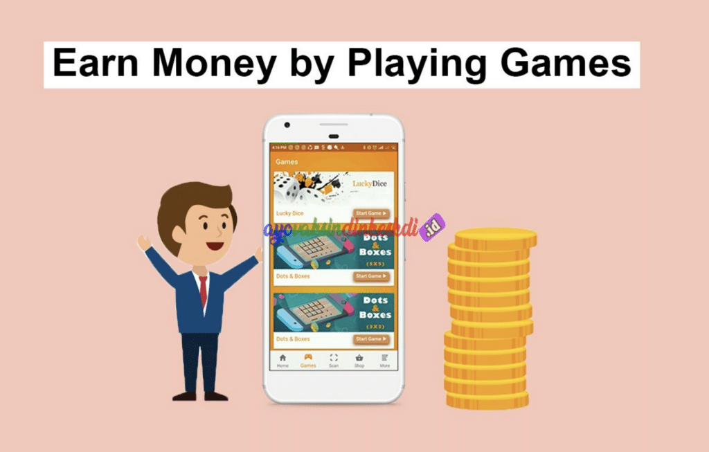 cara menghasilkan uang dari game