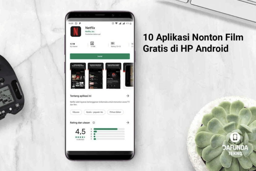 Aplikasi Rekomendasi Nonton Film Gratis Hd