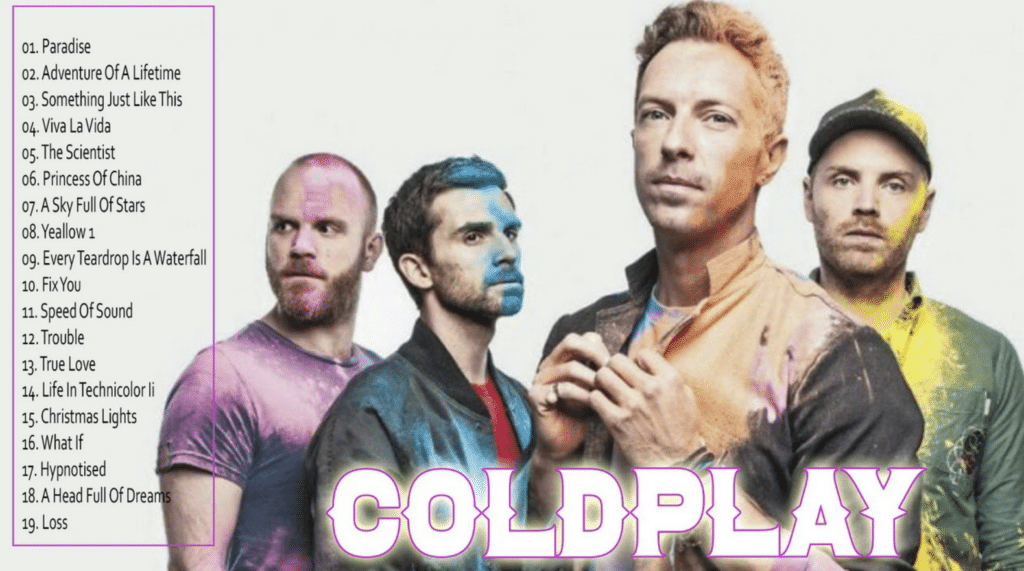 15 lagu terbaik coldplay