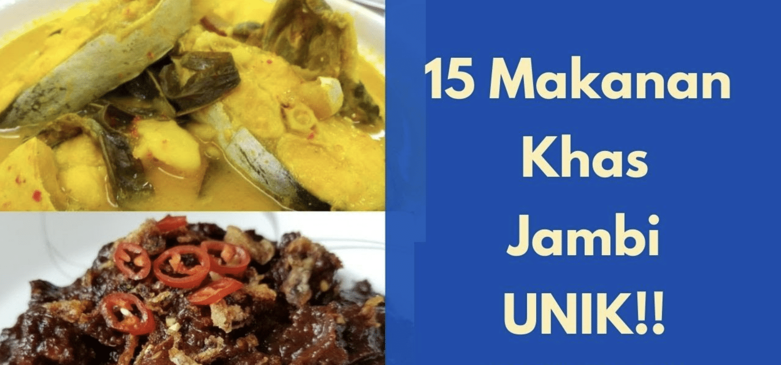 15 Makanan Khas Jambi: Nikmati Kelezatan Kuliner Jambi