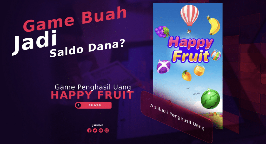 aplikasi game happy fruit buah jadi uang beneran