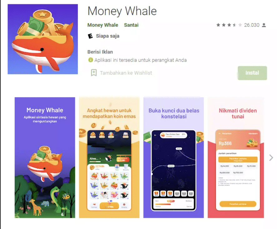 aplikasi penghasil uang money whale