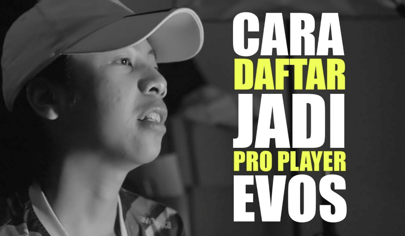 cara daftar jadi pro player evos