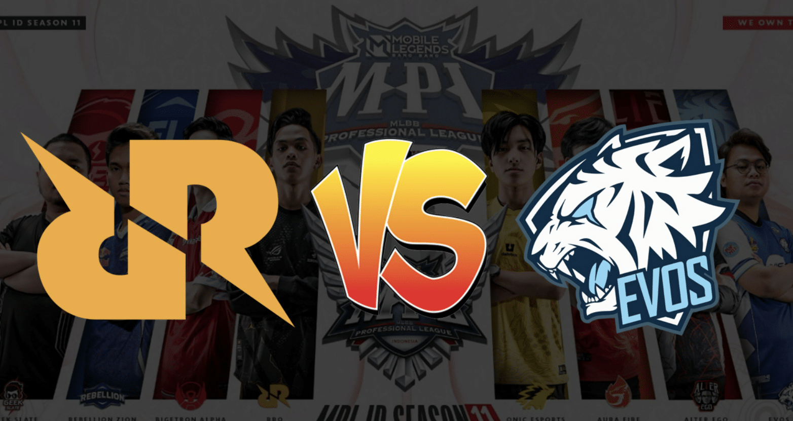 RRQ Tumbang Melawan EVOS di Playoff Season11 MPL 2023