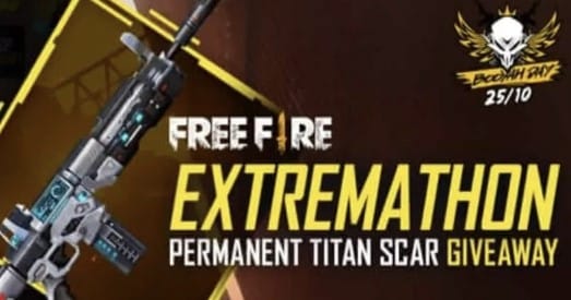 kode redeem team scar free fire