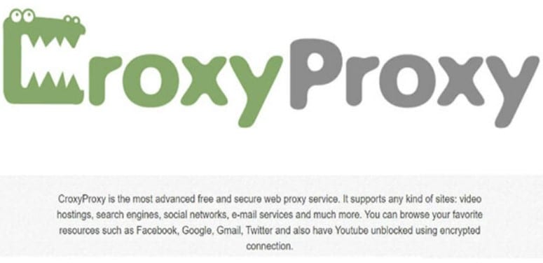 private web croxy proxy