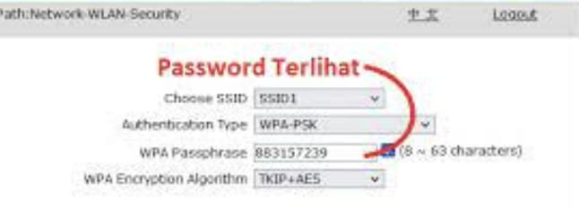 cara ganti password wifi