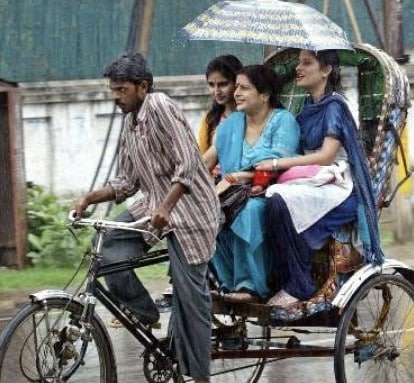 rickshaw puller