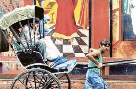 rickshaw puller