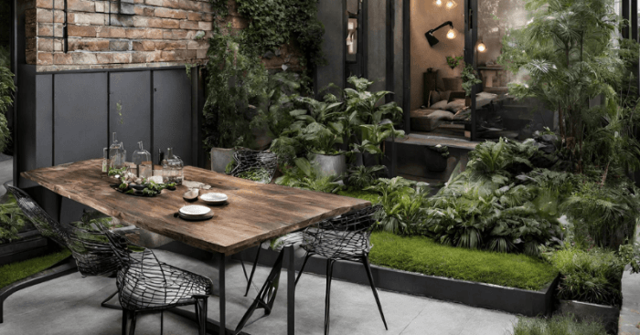 Industrial garden save ideas