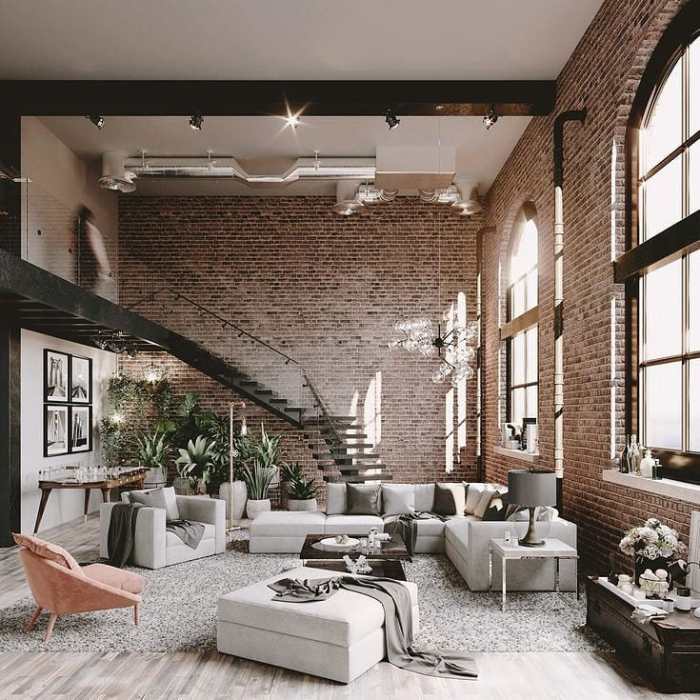 Industrial living room modern furniture style oak solid design table digsdigs via Industrial living room modern furniture style oak solid design table digsdigs via